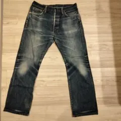 【☆希少☆】児島JEANS 岡山デニム　ダブルニー　w36 ☆希少☆】児島JEANS 岡山デニム ダブルニー w36 - メルカリ