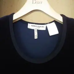 最終値下げ　美品！ ソニアリキエル インポート ベロア ロングワンピースのサムネイル