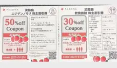 ＊パソナグループ 株主優待券 淡路島 ニジゲンノモリ 飲食施設＊