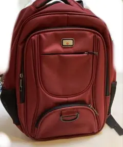 パソコン向けバッグ　リュック　赤　ユニセックス