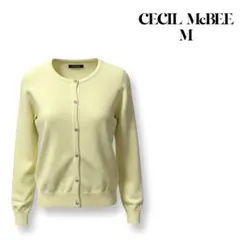 CECI McBEE イエローカーディガン M