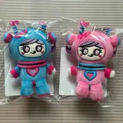 しなコズミック ぬいぐるみキーホルダー 2個セット