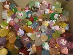 デコパーツアソート　ラブブ　kiki 立体 蓄光 夜光　まとめ売り