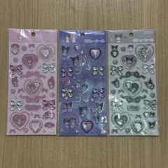 サンリオ シール ビジューシール マイメロ クロミ ステッカー 3枚セット