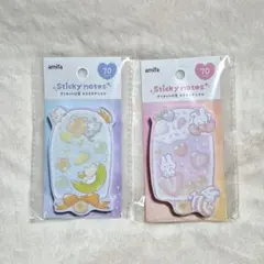 セリア　ダイカット付箋　キラキラアニマル