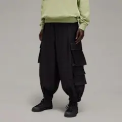 Y-3 ブラック カーゴパンツ
