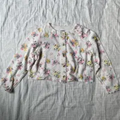 プチバトー 花柄カーディガン 5ans 110cm