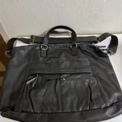 TUMI(トゥミ) ビーコンヒル オールレザー トートバッグ 黒 68594D