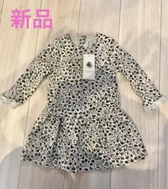 新品タグ付き！プチバトー　ワンピース　18m/81cm