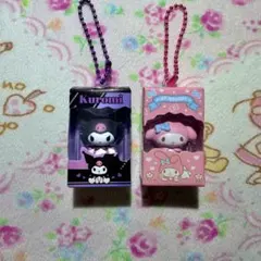 【２つセット★】クロミ　マイメロ　チョコボックス　キーホルダー　ミニチュア
