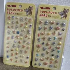 み*꒱様 ぷくぷくシール トム＆ジェリー 2点セット 新品未使用
