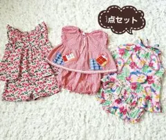 ☆女の子 セットアップ3点セット 90～95㎝ 夏☆