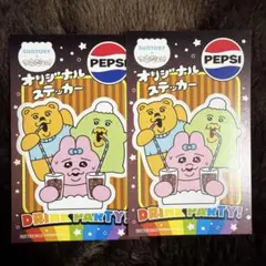 おぱんちゅうさぎ　SUNTORY×可哀想に！　オリジナルステッカー　シール