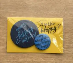 嵐 Are You Happy? 会場限定缶バッチ　青　札幌