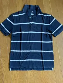 Gap ポロシャツ ネイビー ボーダー Sサイズのサムネイル