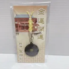 聖神社 金運開運 キーホルダー 銭神