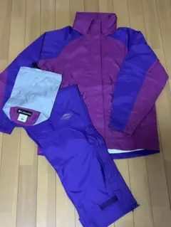 【セットアップ】コロンビア ナイロンジャケット レインウェア ウィンドブレーカー