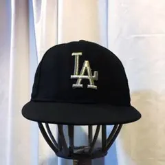 NEW ERA 59FIFTY LA キャップ BK 7 1/4（57.7cm）