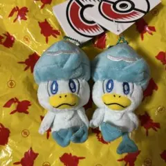 ポケモン ぬいぐるみ マスコット クワッス 2体セット ポケモンくじ