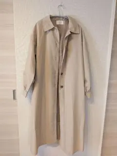 samansa mos2 アイボリー ロングコート　トレンチコート