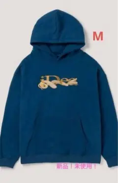 iDea ゴールドロゴ フード付きパーカー