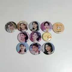 TWICE ジヒョ レア缶バッチセット TWICE ジヒョ 缶バッジ セット - メルカリ