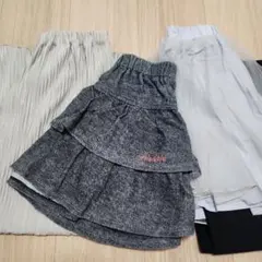 子供服　女の子　スカート　パンツ　まとめ売り　130