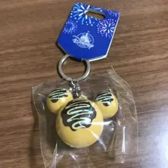 ミッキー キーホルダー・キーチェーン たこ焼き 縁日