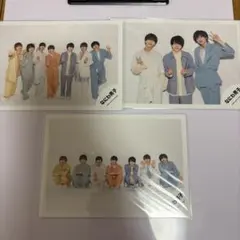 なにわ男子 道枝駿佑 公式写真 3枚セット