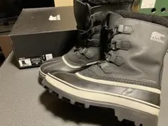 SOREL WATERPROOF ブラックスノーブーツ 9