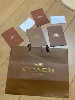 コーチ　紙袋類　説明書等　カード