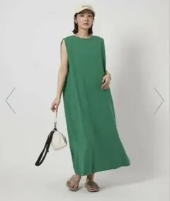 【新品未使用】green label relaxing ノースリーブワンピース