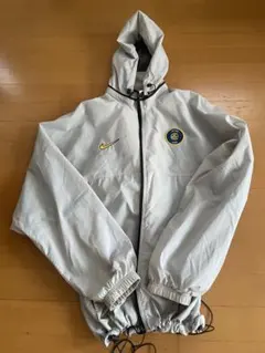 Nike インテル フード付きナイロンジャケット Mサイズ グレー