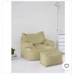 美品/終売カラー】LOOSY 1人掛けビーズソファ PISTACHIO - メルカリ
