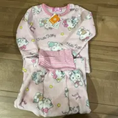 ハローキティ　パジャマ 上下セット もこもこ フリース 90サイズ