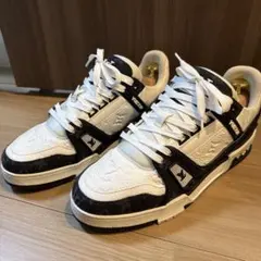 【最終値下げ】ルイヴィトン スニーカー 、デニムブラック、デニムブルー2足セット