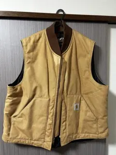 Carhartt V02 BRN ダックベスト ブラウン M メキシコ製 - メルカリ