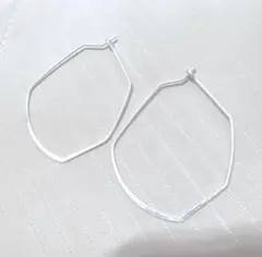 【セール！】新品！◾シンプルフープピアス▪️シルバー