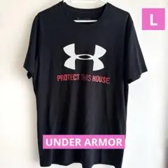 ★Under Armour★ブラック Tシャツ ★Lサイズ★