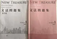 NEW TREASURE ENGLISH SERIES 文法問題集セット Z会