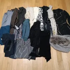 レディース服まとめ売り15着　マフラー2点 コート　ワンピース　チュニック