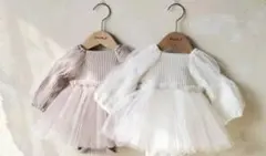 ベビー　ドレスロンパース