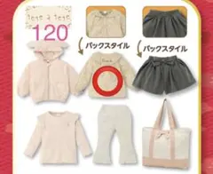 バースデイ 福袋 2026 tete a tete 120cm 長袖ブラウス