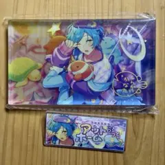 あんスタ 鳴上嵐 盛放アクリルブロック バナーバッジ 2点セット - メルカリ