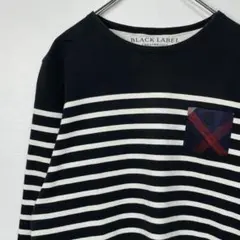 ブラックレーベルクレストブリッジ　ボーダー　ロンT