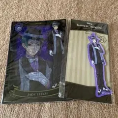 新品未使用 ジェイド・リーチ アクリルチャーム クリアビジュアルポスター セット
