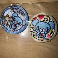 ナルミヤキャラクター☆刺繍バッジ