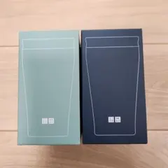 UNIQLO 感謝祭 ステンレス タンブラー ネイビー グリーン 2色セット