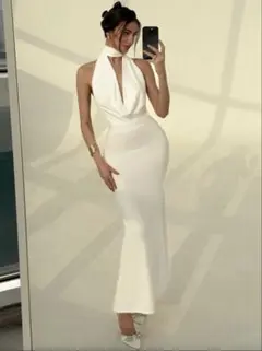 新品　White Mermaid Dress