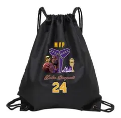 コービーブライアント ナップサック ブラック 黒 NBA 防水 大容量